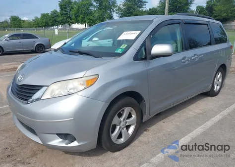 2012 Toyota Sienna Le V6 8 Passenger из США, поврежденный, VIN 5TDKK3DC7CS264293